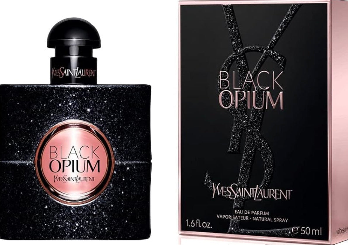 Yves Saint Laurent Eau De Parfum Spray for Women, Black Opium, 3.0 Ounce