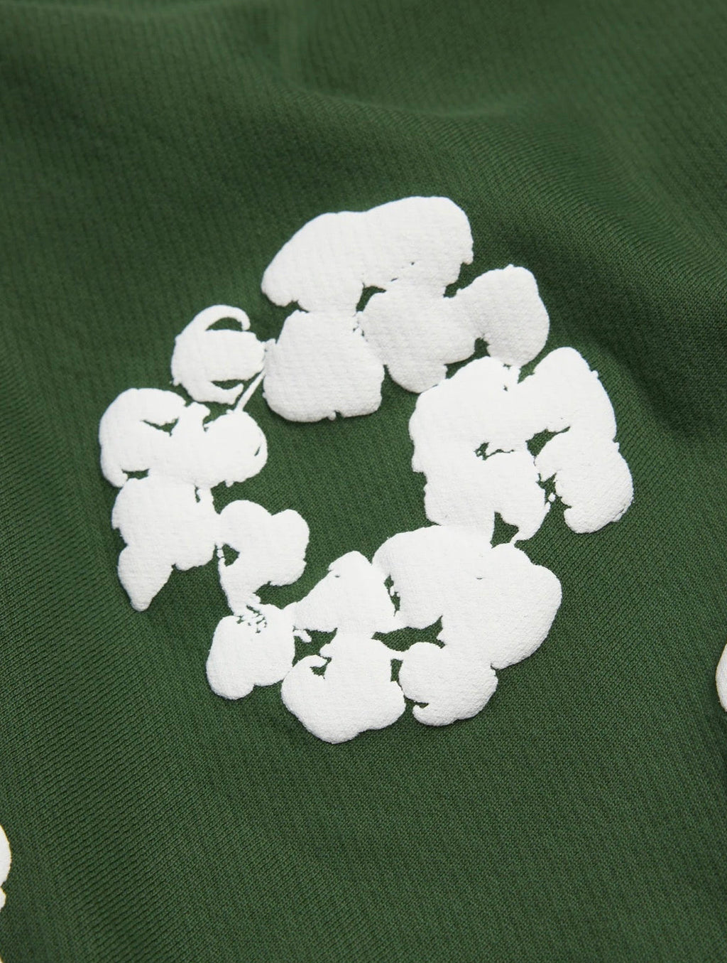 COTTON WREATH SWEATSHORTS GREEN