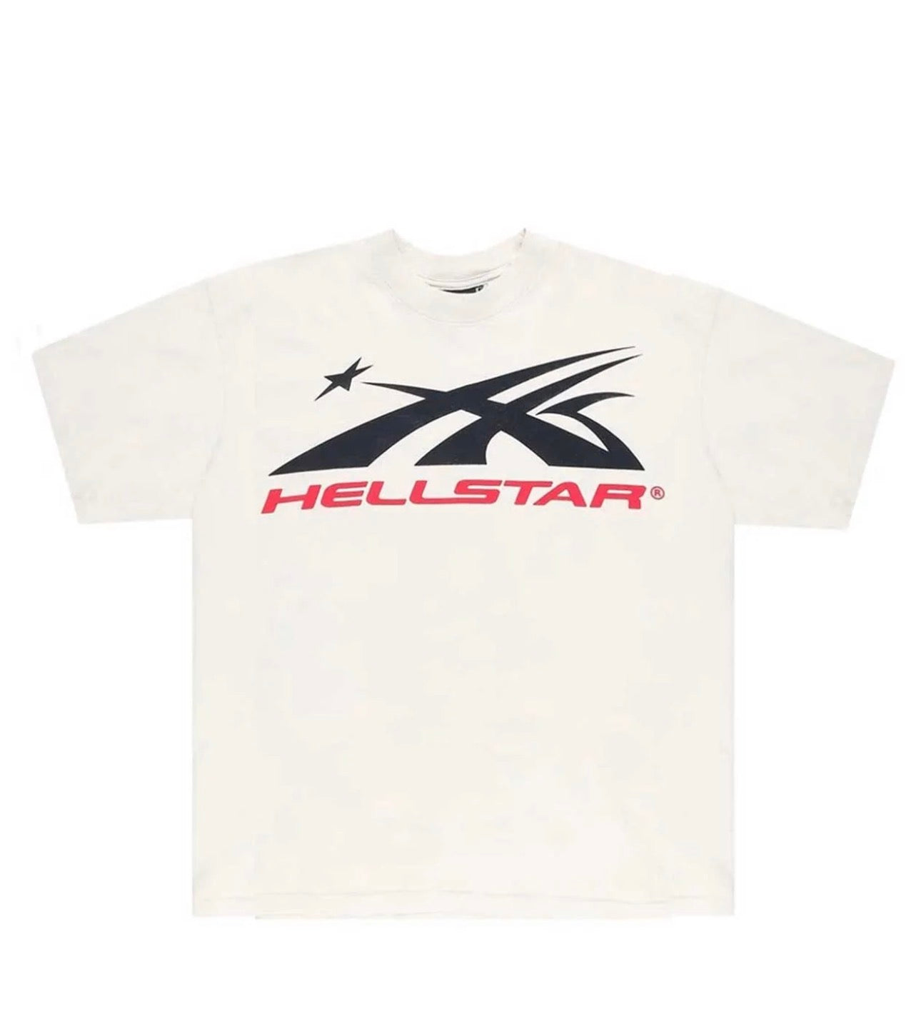 Hellstar Sport Logo Gel Tee White/Red