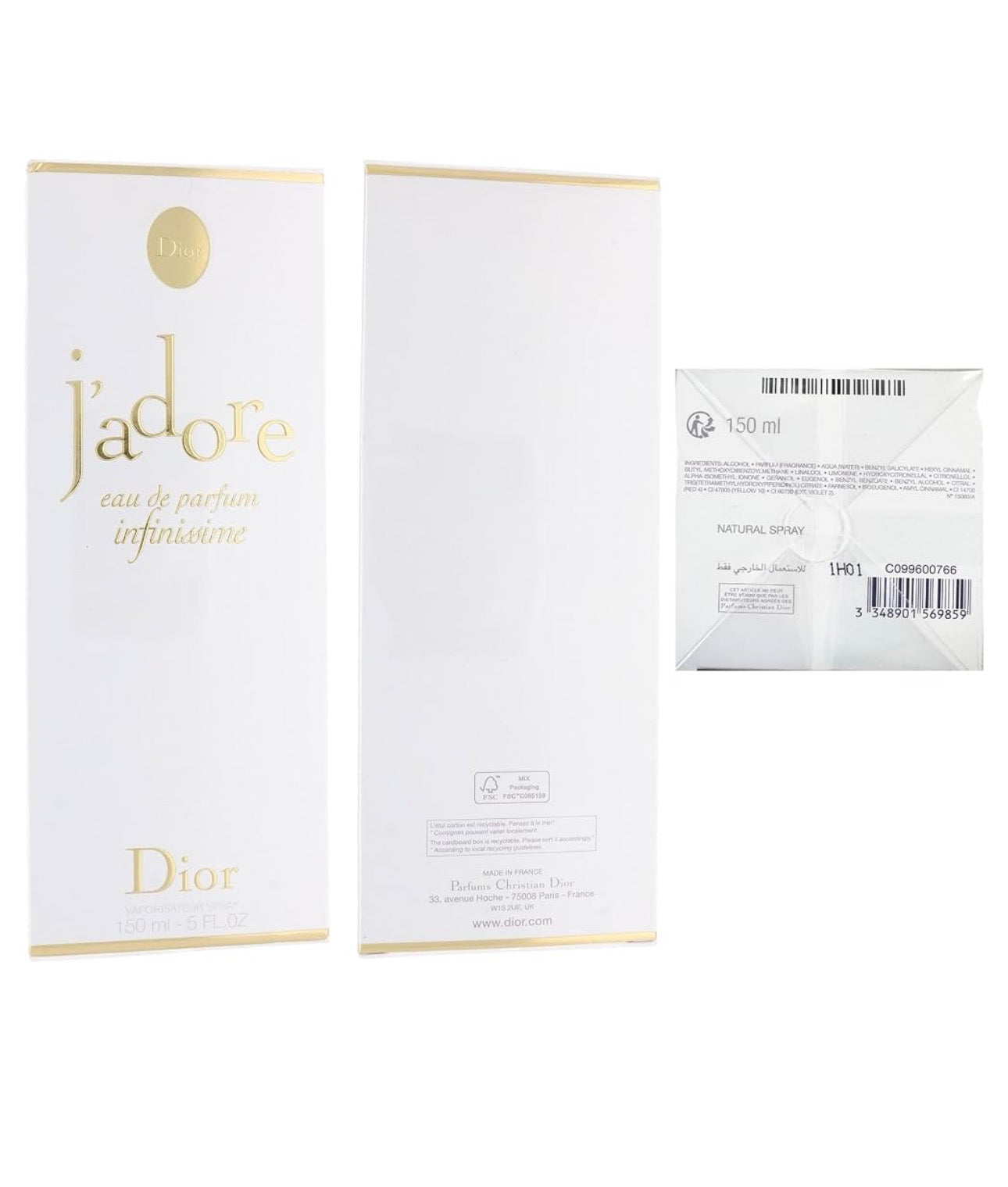 Dior J'adore 3.4 fl oz Women's Eau de Parfum SEALED BOX 100% Authentic